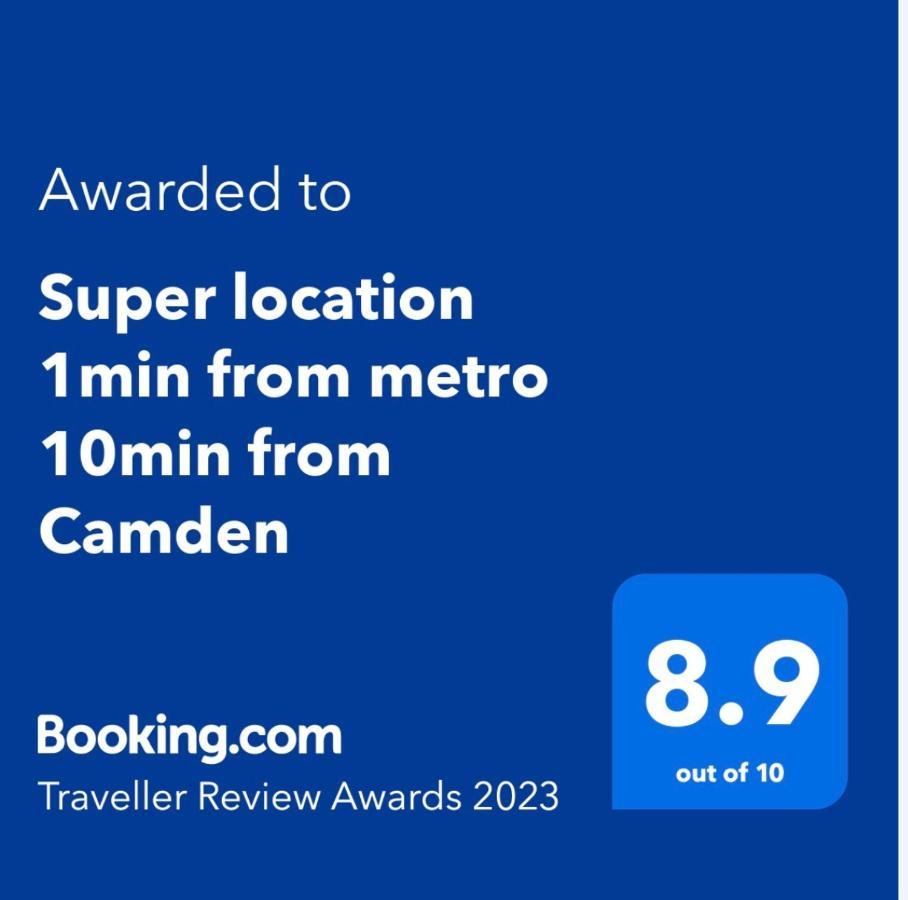Super Location 1Min From Metro 10Min From Camden Apartment London Bagian luar foto